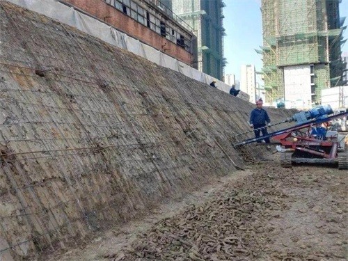 延吉建筑边坡支护